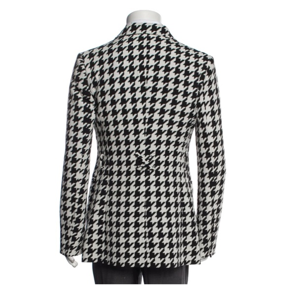 Season 2018 Collection OFF-White Houndstooth Wool Blazer - Picture 2 of 3